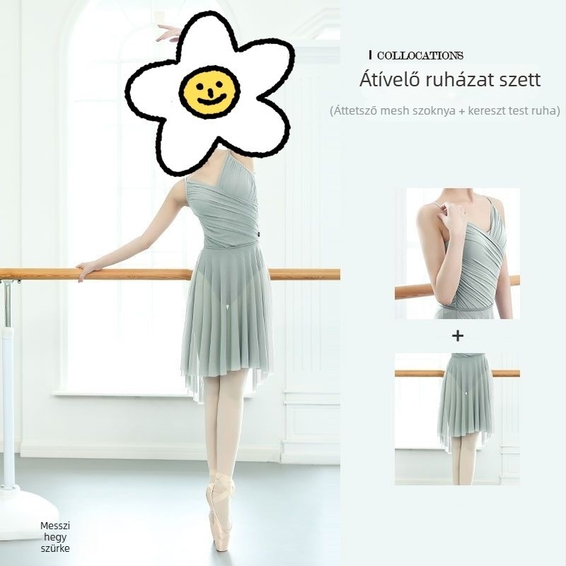 Női balett gyakorló leotard spandex anyagból