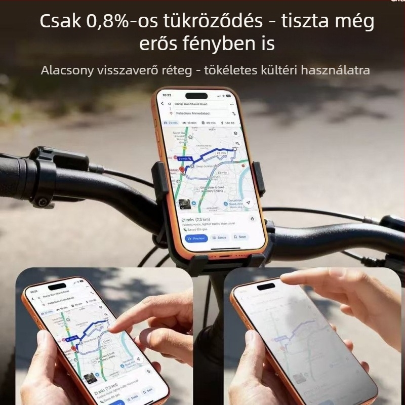Neutral karcolásmentes üveg képernyővédő iPhone 17 Pro Maxhez – HD, porálló, ujjlenyomat-mentes, teljes képernyő