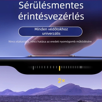 Kameralencse védő iPhone 16 sorozathoz, edzett üveg, keret fólia, ütésálló