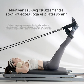 Pamut jóga zokni középső cső, nőknek, nedvszívó, kamufláž minta, négy évszakos