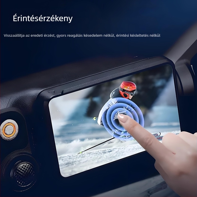 DJI Action 5 Pro edzett üveg kijelzővédő Pocket 3 kamerához, HD, porálló, ujjlenyomat-mentes és tükröződésmentes