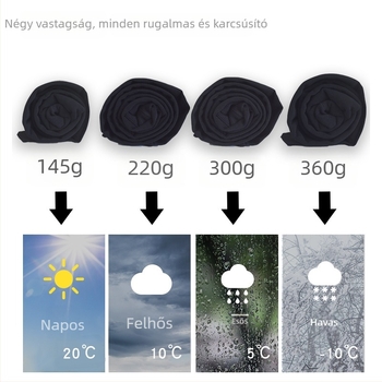 Ősz-tél bőrszínű harisnyanadrág fleece-béléses, vastag, formázó