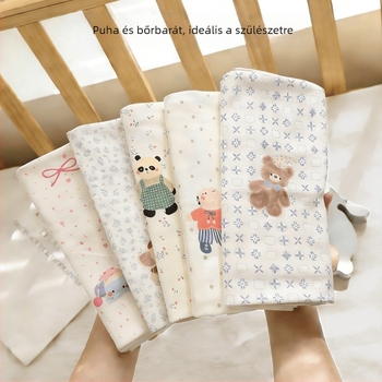 Xipin Pamut swaddle kendő újszülötteknek, koreai stílus