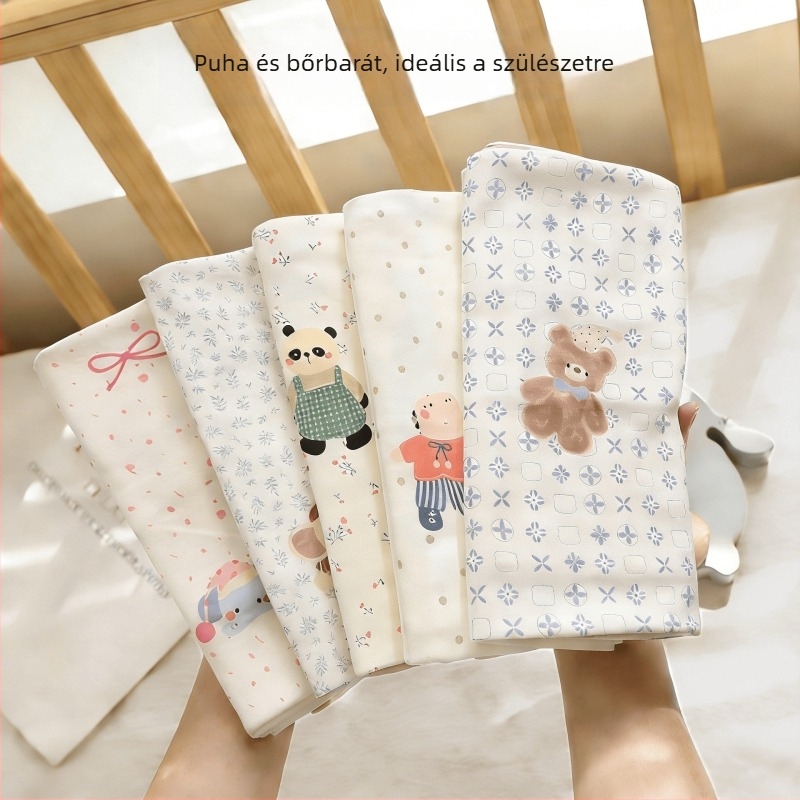 Xipin Pamut swaddle kendő újszülötteknek, koreai stílus