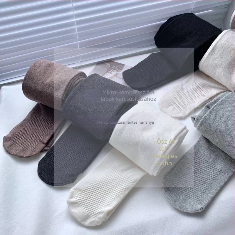 Aohan női japán stílusú önmelegítő bordázott fleece-beléssel leggingek, hasformázó, enyhe nyomás, mindennapi viselésre alkalmas