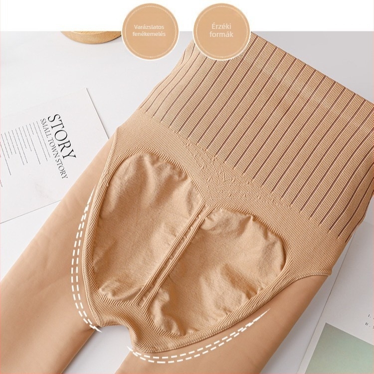 Sklioo Női nylon leggings fleece béléssel, fenékemelés, alakformálás, izzadságszívás, szagkontroll