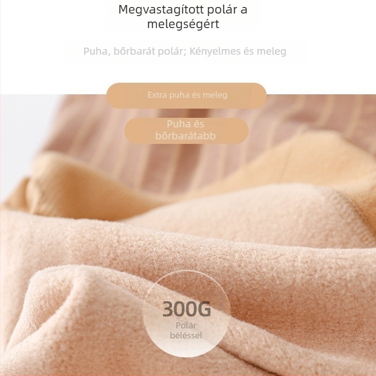 Sklioo Női nylon leggings fleece béléssel, fenékemelés, alakformálás, izzadságszívás, szagkontroll