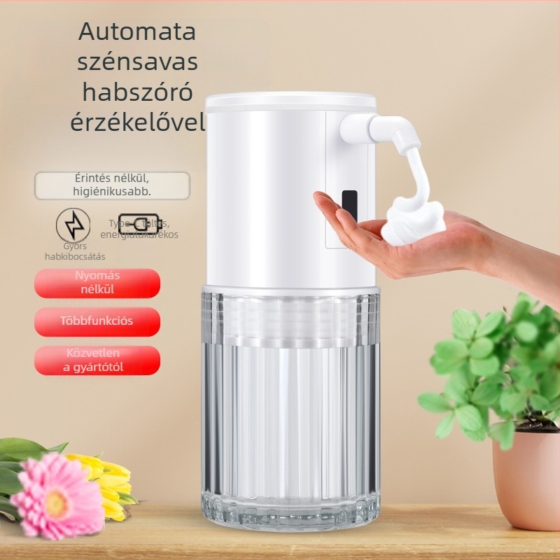 Indukciós habadagoló, kerámia + ABS, indukciós funkció, CE tanúsítvány, elektroplatálás, tömeg 555 g