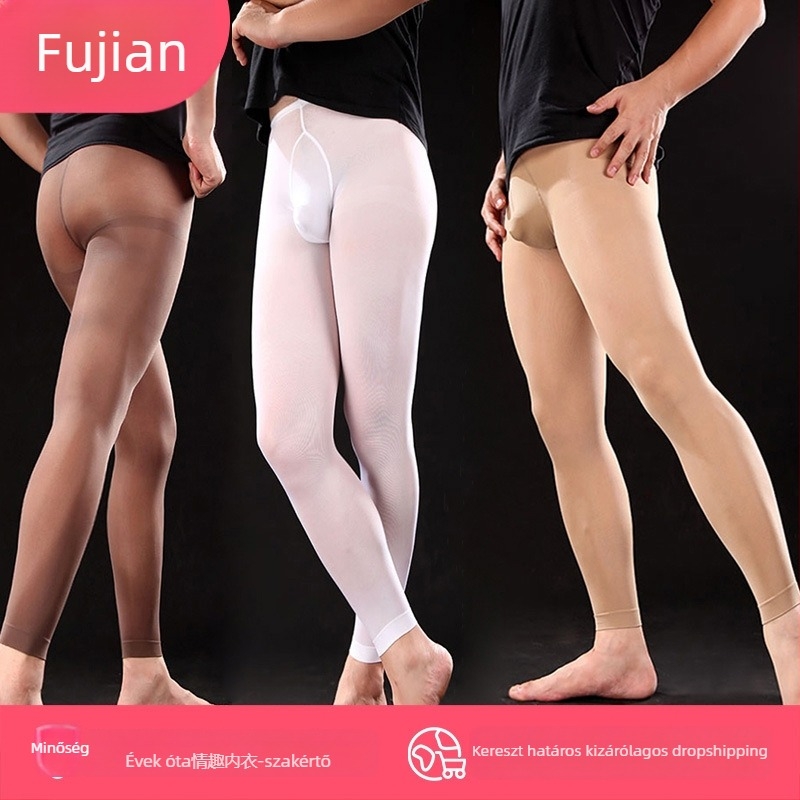 Férfi harisnyanadrág velúr nylon 80D, közepes vastagságú, légáteresztő, formázó