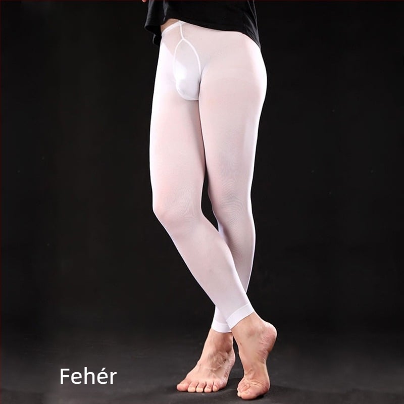 Férfi harisnyanadrág velúr nylon 80D, közepes vastagságú, légáteresztő, formázó