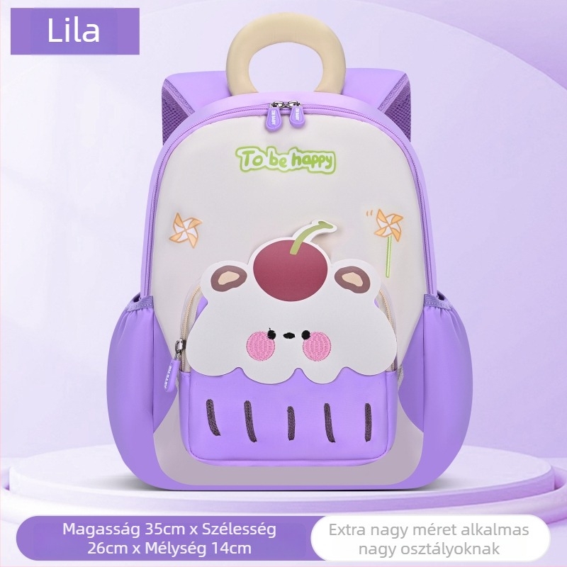 Sesame Baby gyerek hátizsák uniszex, 290 Twill, lélegző és ultrakönnyű, állatmintás