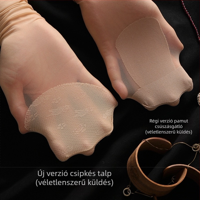 Nylon harisnya formázással, ultra vékony, egyszínű minta