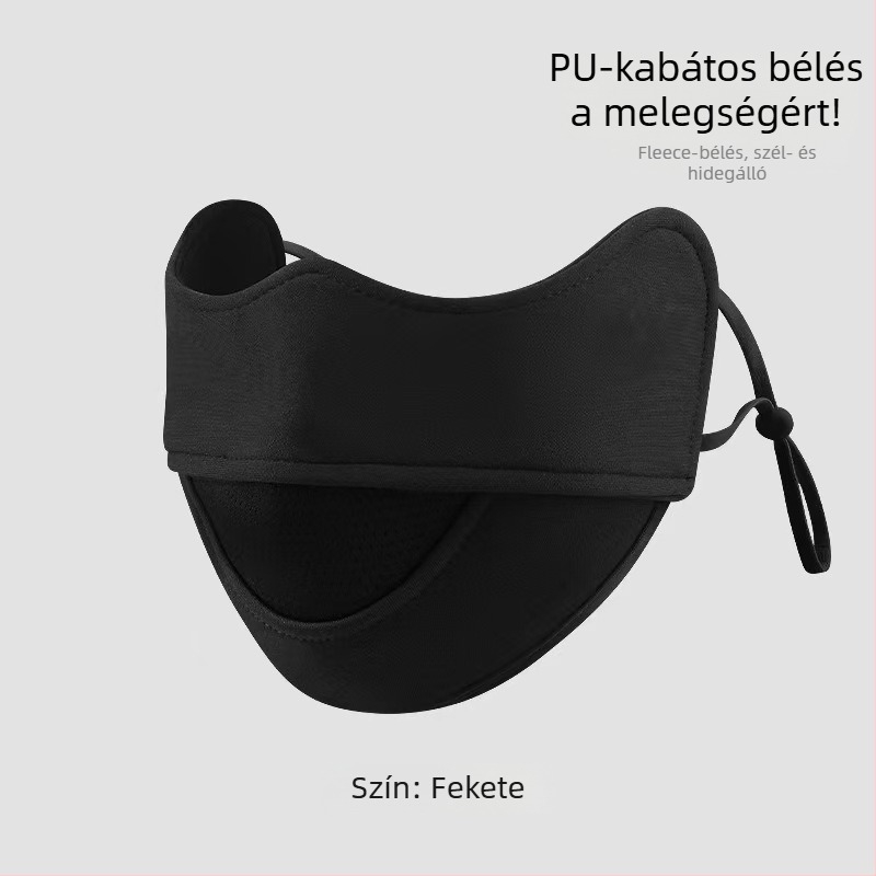 Pamut leopárd mintás maszk, dupla rétegű, fülhez rögzíthető, porvédő, légáteresztő, felnőtteknek