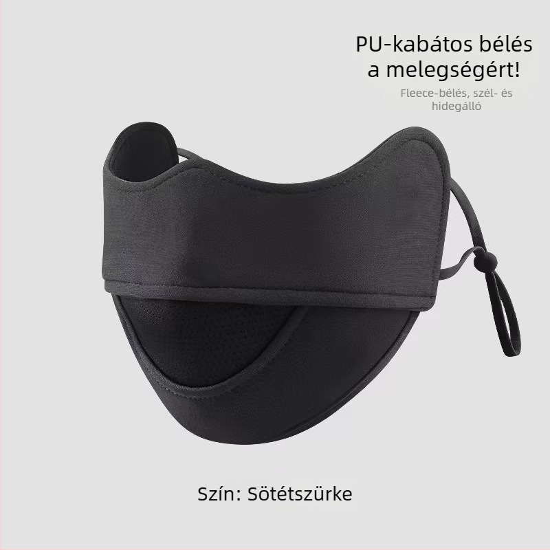 Pamut leopárd mintás maszk, dupla rétegű, fülhez rögzíthető, porvédő, légáteresztő, felnőtteknek