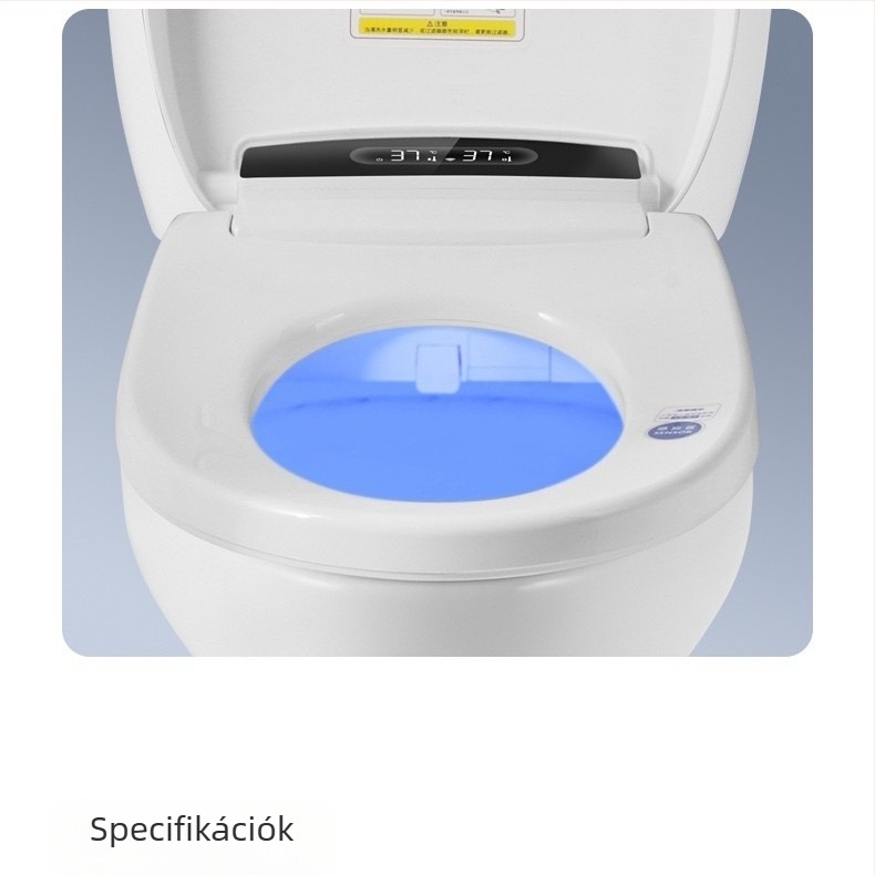 Okos WC-ülésfedél, ABS anyag, azonnali fűtés, ülésfűtés, vízhőmérséklet-szabályozás, modell V32