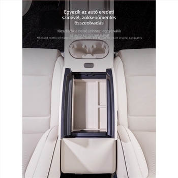 Központi konzol karfa tároló – bőr – Márka Lutu Auto Parts – Kompatibilis az Ideal i6-tel