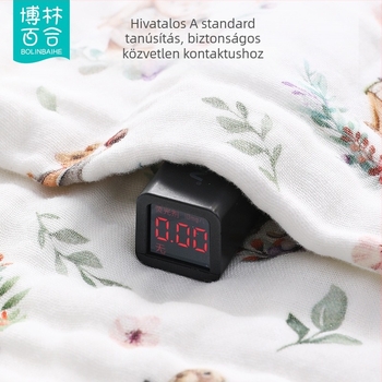 Bolin Lily Baba fürdőtörölköző – tiszta pamut géz, 46 szál, 300–400 g, babáknak