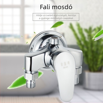 Zuhanykeverő, cinkötvözetes test, 100 működési hőmérséklet, névleges nyomás 10, 4-pontos bemenet-kimenet