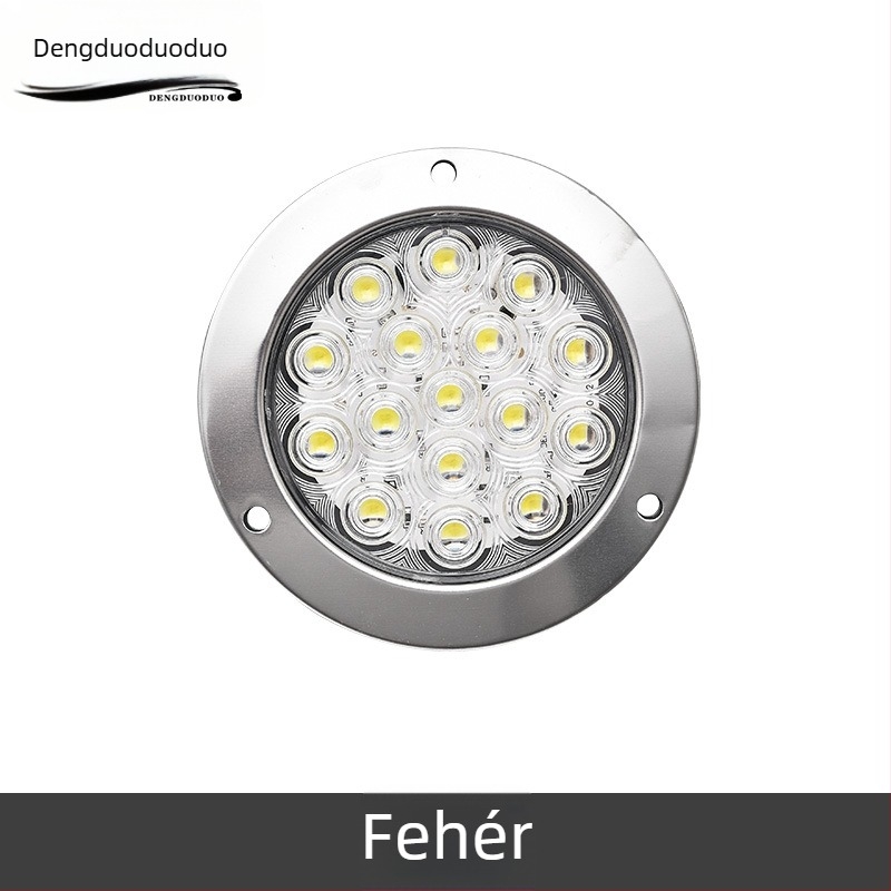 LED hátsó lámpa teherautók és félpótkocsik számára (24V, 10W, műanyag + alumínium ház, 5000 óra)