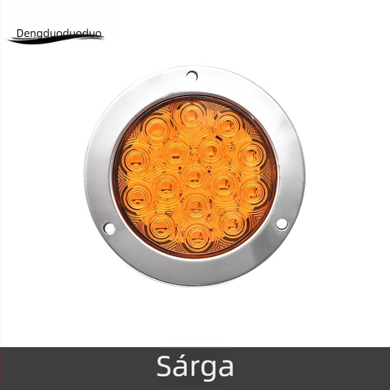 LED hátsó lámpa teherautók és félpótkocsik számára (24V, 10W, műanyag + alumínium ház, 5000 óra)