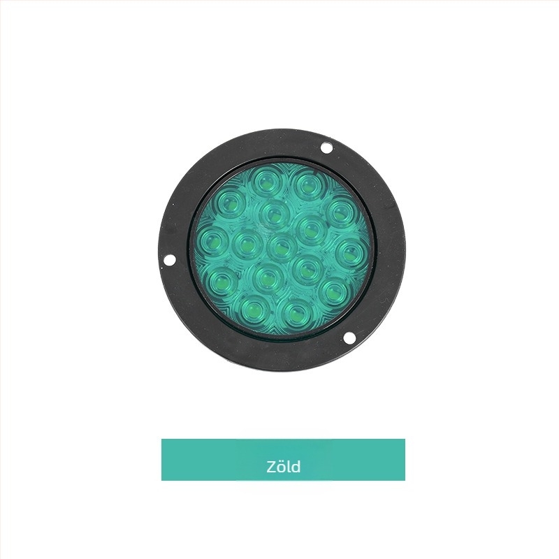 LED hátsó lámpa teherautók és félpótkocsik számára (24V, 10W, műanyag + alumínium ház, 5000 óra)