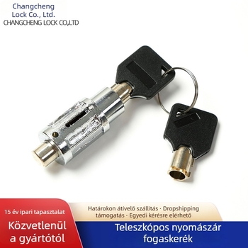 Motorkerékpár hátsó táska zárhenger – cink ötvözet, 200 db/doboz, biztonsági zárakhoz, modern minimalist stílus, megmunkálás és testreszabás elérhető