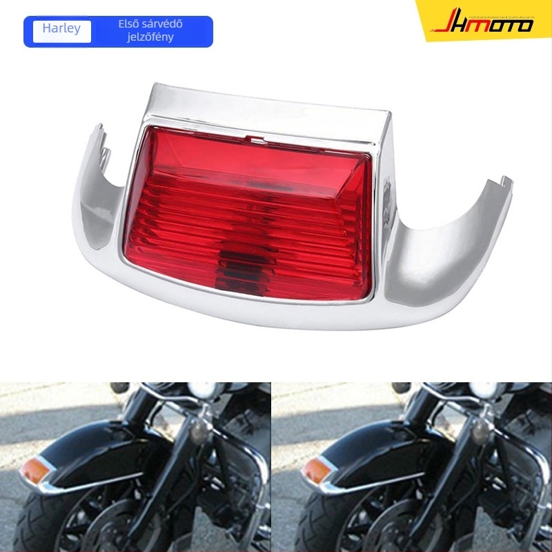 Motorkerékpár LED hátsó fény – Modell 254, 12V, 3W, ABS műanyag