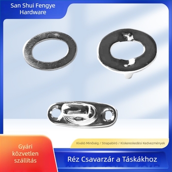 Réz forgózár táskákhoz