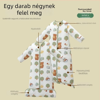 Bean polár hálózsák nagyobb gyerekeknek, egységes dizájn, gépi mosás, őszi-téli, extra vastag, hőmérséklet-szabályozott, megakadályozza a megfázást, alvássegítő, osztály A