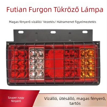 LED hátsó lámpa teherautókhoz - Runlin Foton Era hátsó lámpa készlet 12V/24V, LED fényforrás, kompatibil teherautókkal, mezőgazdasági járművekkel és Howo könnyű teherautóval
