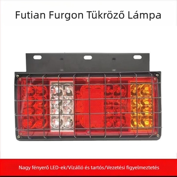 LED hátsó lámpa teherautókhoz - Runlin Foton Era hátsó lámpa készlet 12V/24V, LED fényforrás, kompatibil teherautókkal, mezőgazdasági járművekkel és Howo könnyű teherautóval