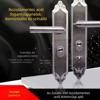Ajtó kilincs Ball Lock, réz anyagú, hálószoba ajtóhoz