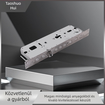 304 rozsdamentes acél zártest - nem szabványos forma - nagy kör alakú, egy nyelvű zár - modell: online konzultáció - modern, egyszerű stílus