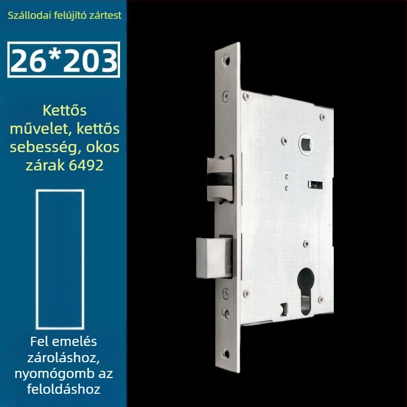 Szállodai zártest – cinkötvözet, Tianqi, modern egyszerű stílus