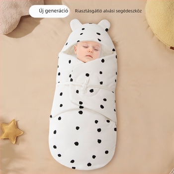 Baba alvózsák ősz–télre, pamut anyagú külső, poliészter töltet, cipzár, többfunkciós, újszülött
