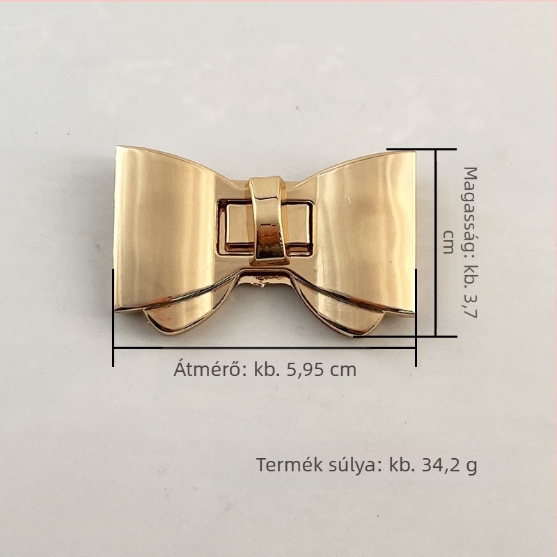 Bow Lock Twist Lock ötvözet csat poggyászhoz — hardver Traveling