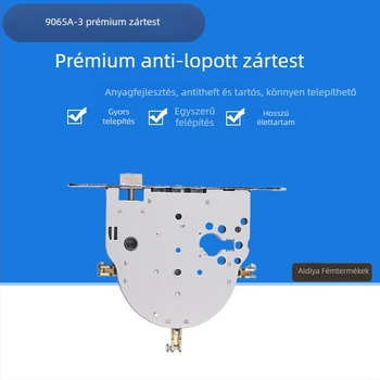 Eddia zártest 9065A-3 védelmi ajtókhoz — rozsdamentes acél, 1050 g, modern minimalist kivitelezés