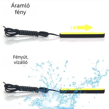 COB LED hátsó lámpa autókhoz és motorkerékpárokhoz — 12V, 3W, 5500K, élettartam 15000h.