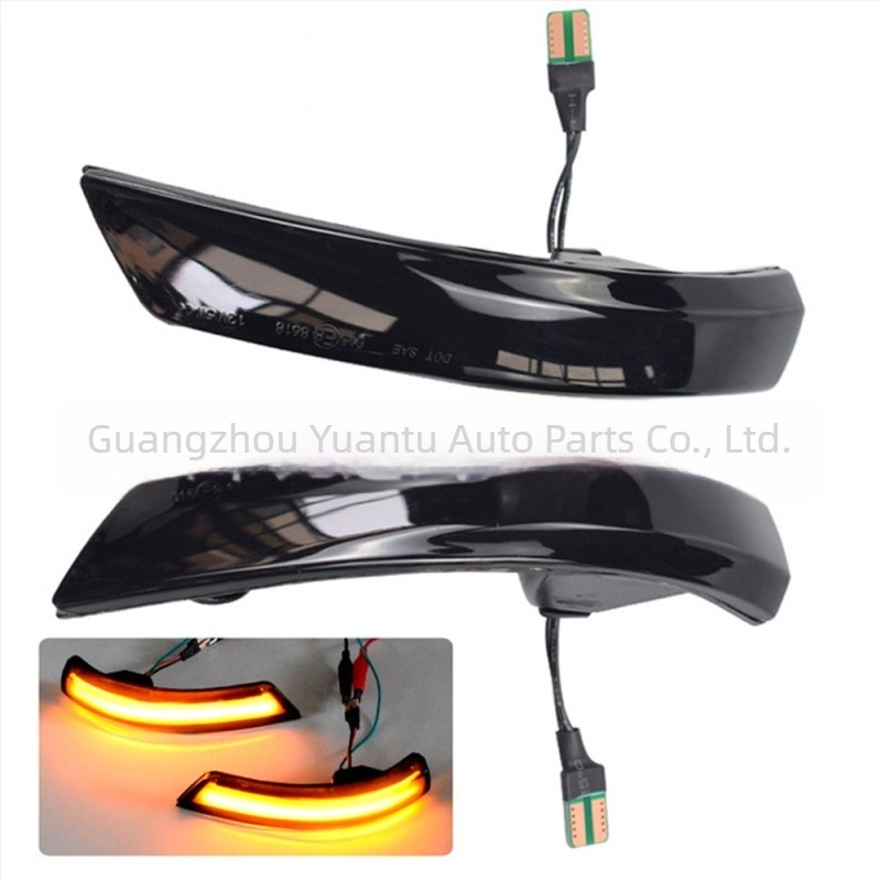 LED dinamikus tolatófény Ford Focus Mk2/Mk3 és Mondeo Mk4-hez – 12V, ABS burkolat, modell L-Fd-01, kompatibil Mondeo 2011-2014 és Focus 2 Mk2 2008-2011