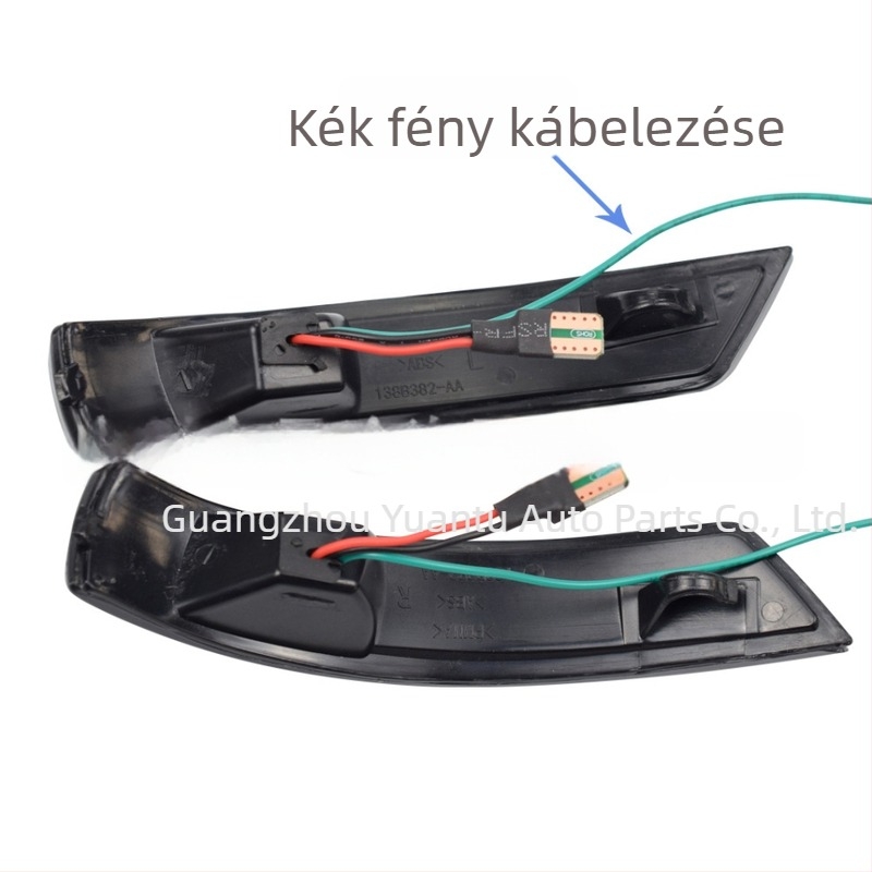 LED dinamikus tolatófény Ford Focus Mk2/Mk3 és Mondeo Mk4-hez – 12V, ABS burkolat, modell L-Fd-01, kompatibil Mondeo 2011-2014 és Focus 2 Mk2 2008-2011