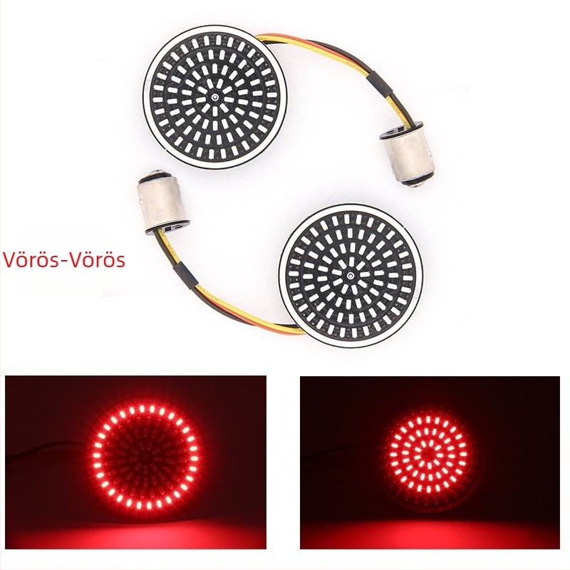 Harley motorkerékpár LED indexek - eleje és hátul, 12V, 6500K, SK-1157