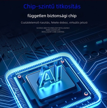 Okos ajtózár L-8 biometrikus hozzáféréssel, 99 ujjlenyomat tárolás, gyors szkennelés <0.7 s, hamis felismerési arány <0.01%, DC tápegység