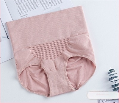 Női magas derekú varrat nélküli bugyi — csípőemelés, hasformázás, lélegző nylon