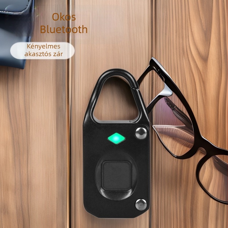 LOCCESS SSP02 Bluetooth ujjlenyomat-zár poggyászhoz, szekrényekhez és kültéri ládákhoz – 10 ujjlenyomat tárolása