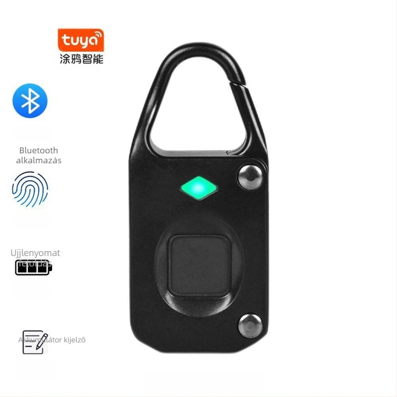 LOCCESS SSP02 Bluetooth ujjlenyomat-zár poggyászhoz, szekrényekhez és kültéri ládákhoz – 10 ujjlenyomat tárolása