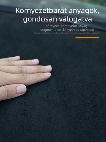 Autó műszerfal párna velúr anyagból, anti-glare és napvédő funkcióval, modell: ltao625485981079