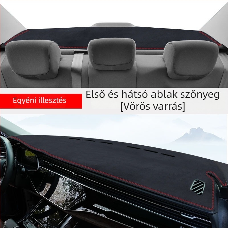 Autó műszerfal párna velúr anyagból, anti-glare és napvédő funkcióval, modell: ltao625485981079