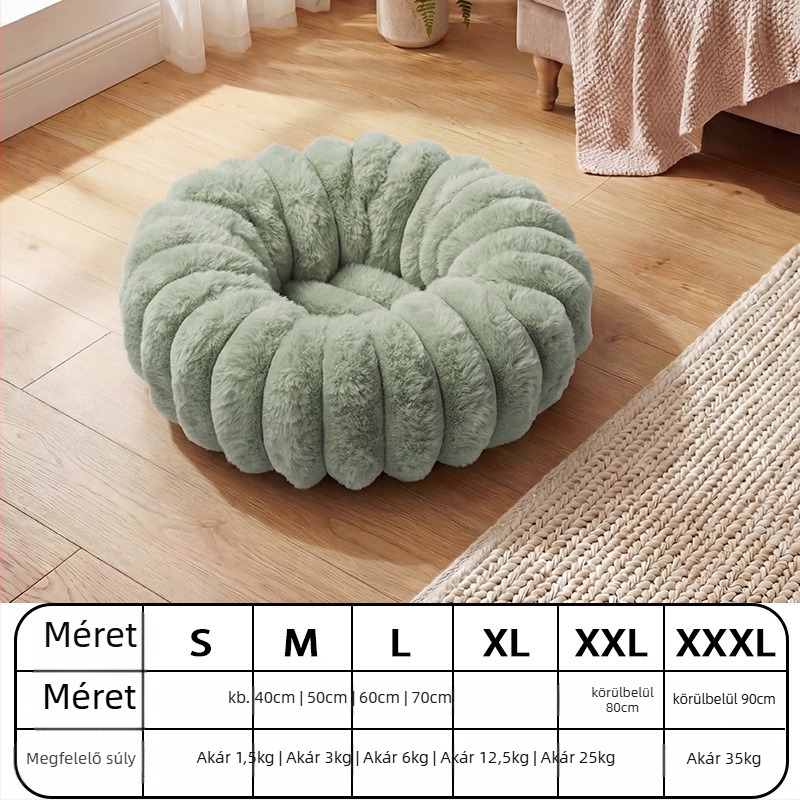 Poliészterből készült kutyapárna, beltéri használatra, minden évszakban, melegen tart