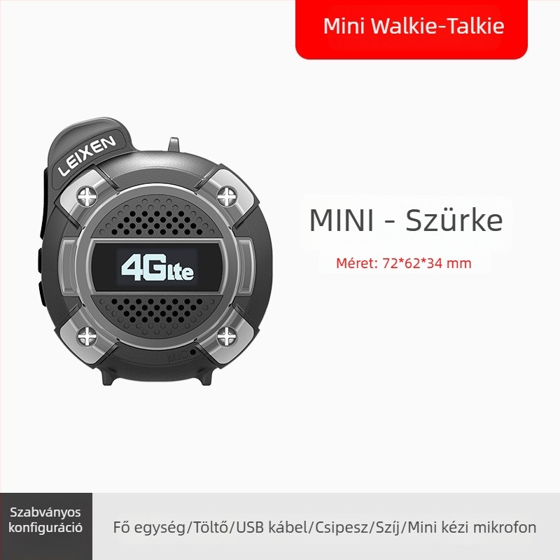 Lexen Országos interkom teherautóflotta számára SIM-kártyával, mini óra-stílusú interkom