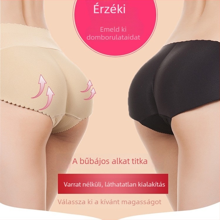 Kiváló minőségű, vékony női párnázott alsónemű, formázó feneket és csípőt, párnázott betéttel